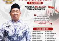 Ketua MKKS Se-Kabupaten Pasuruan Mengucapkan Selamat Hari Lahir Pancasila 1 Juni 2026