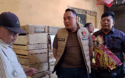 Satgas Pangan Polres Pasuruan Awasi Harga Telur Di Pasar Bangil
