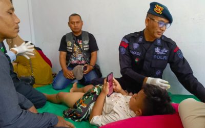 Anniversary Ke-15, Motor Antique Club Menggelar Sunatan Massal