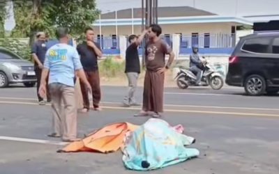2 Warga Kota Surabaya Tewas Usai Membentur Truk