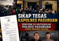 Diduga Hilangkan Nyawa Terduga Pelaku Judol. Polres Pasuruan Nonjobkan Anggota Reskrim Polsek Beji
