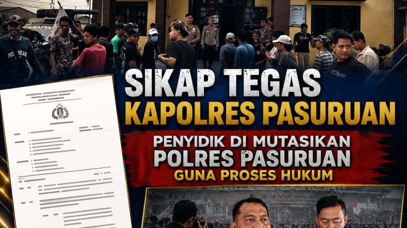 Diduga Hilangkan Nyawa Terduga Pelaku Judol. Polres Pasuruan Nonjobkan Anggota Reskrim Polsek Beji