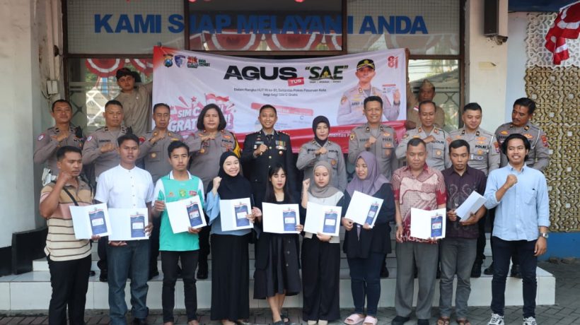 Semarak HUT ke-81 RI, Satlantas Polres Pasuruan Kota Hadirkan Aksi SAE untuk Masyarakat