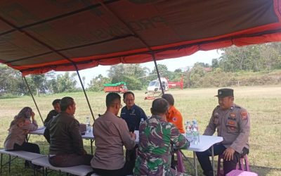 Pantang Pulang Sebelum Tuntas, BPBD Dirikan Posko Atasi Kebakaran Hutan Gunung Arjuno