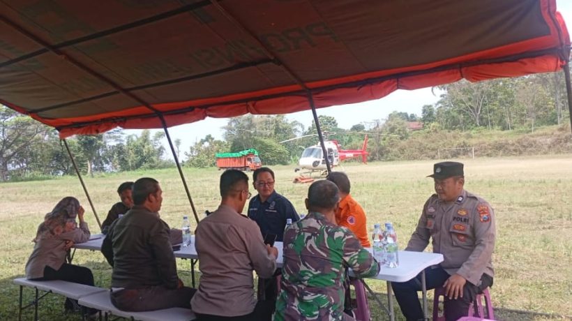 Pantang Pulang Sebelum Tuntas, BPBD Dirikan Posko Atasi Kebakaran Hutan Gunung Arjuno