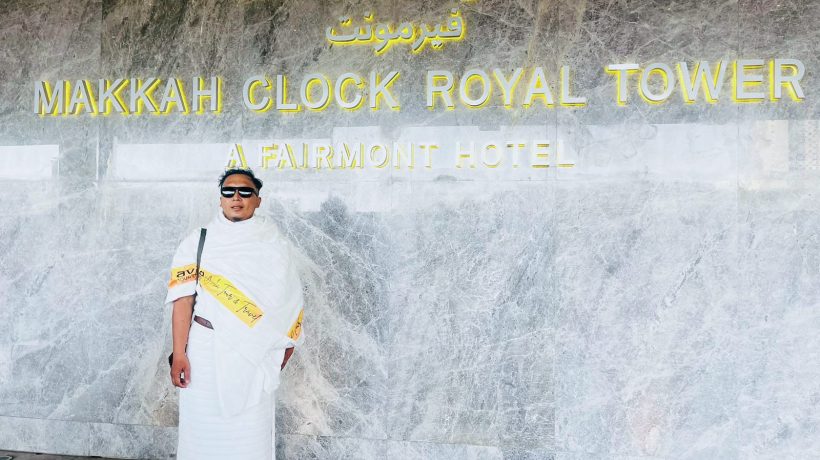 Umroh Sambil Bersedekah, Erik Kuswanto Bagikan 300 Paket Nasi Biryani di Makkah
