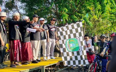 Mas Rusdi Berangkatkan Ribuan Goweser Dalam HUT RI ke-81 Keliling Ibukota