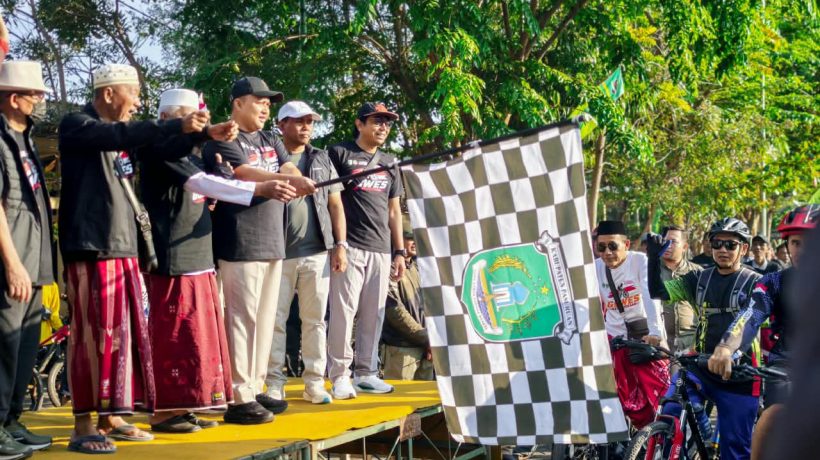 Mas Rusdi Berangkatkan Ribuan Goweser Dalam HUT RI ke-81 Keliling Ibukota