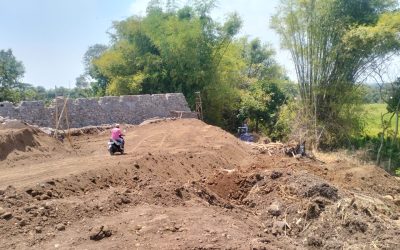 Pondasi Gudang Plastik Berdiri di Atas Lahan LSD di Sebani Pandaan, Kredibilitas Pemkab Pasuruan Dipertaruhkan