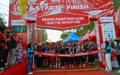 Ribuan Pelari Ramaikan Bromo Marathon ke-13, Terbukti Pariwara Tengger Meningkat