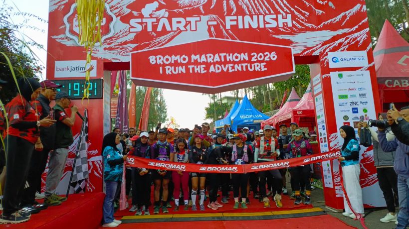Ribuan Pelari Ramaikan Bromo Marathon ke-13, Terbukti Pariwara Tengger Meningkat