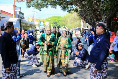 Sedekah Bumi Dusun Jawi Digelar di Candi Jawi, Warga Perkuat Guyup Rukun dan Lestarikan Budaya