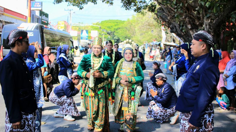 Sedekah Bumi Dusun Jawi Digelar di Candi Jawi, Warga Perkuat Guyup Rukun dan Lestarikan Budaya