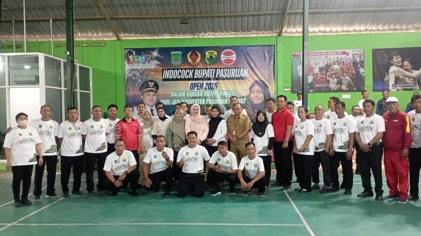82 Klub Bulu Tangkis Ramaikan Bupati Pasuruan Open 2026, Jadi Ajang Pembinaan Atlet Muda