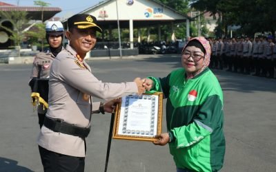 Peringati Hari Lalu Lintas Bhayangkara ke-71, Polres Pasuruan Kota Teguhkan Komitmen Keselamatan