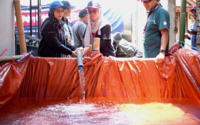 Organon Salurkan 12.000 Liter Air Bersih untuk Warga Jatiarjo Terdampak Kekeringan