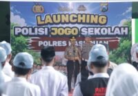 Polri Peduli Pendidikan, Kapolres Pasuruan Launching Polisi Jogo Sekolah di MAN 1 Pasuruan