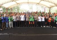 Silaturahmi Bersama Driver Ojol, Kapolres Pasuruan Pesan Kamtibmas dan Ingatkan Keselamatan