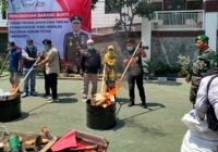 Puluhan Perkara Inkracht, Kejari Pasuruan Musnahkan Ribuan Barang Bukti Narkotika