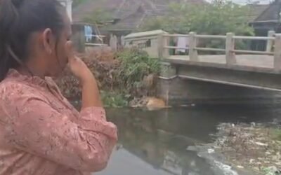 Sungai Tercemar Limbah, Warga Desa Kedungringin Akan Gelar Demo Besar Besaran